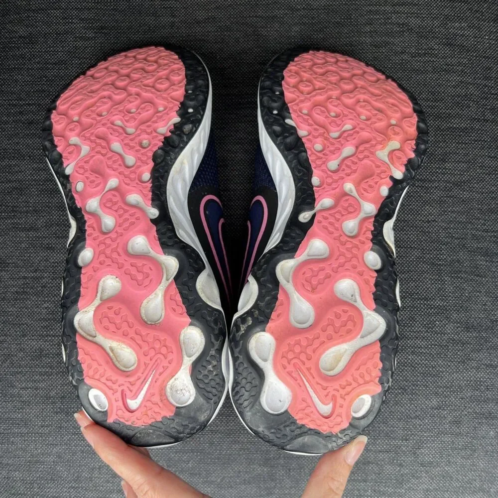 Nike Renew Ride 2 Women's Blue Black Pink Running Shoes Size 7.5M CU3508-401